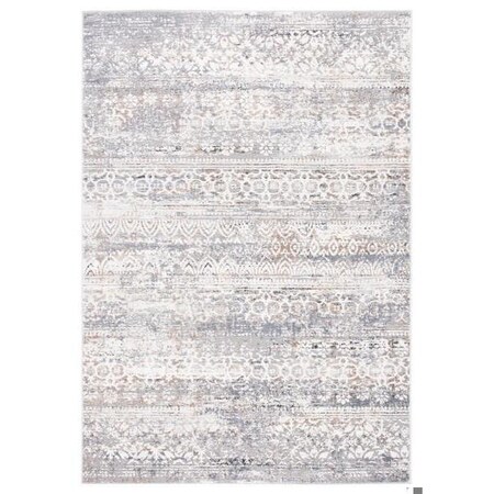 Safavieh 9 x 12 ft. Amelia Rectangle Area RugGrey & Gold ALA484H-9